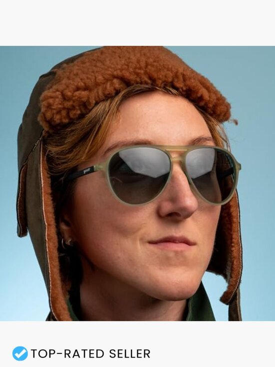 Polarized Aviator Sunglasses No Slip No Bounce Retro Sporty UV400 Protection main image 7